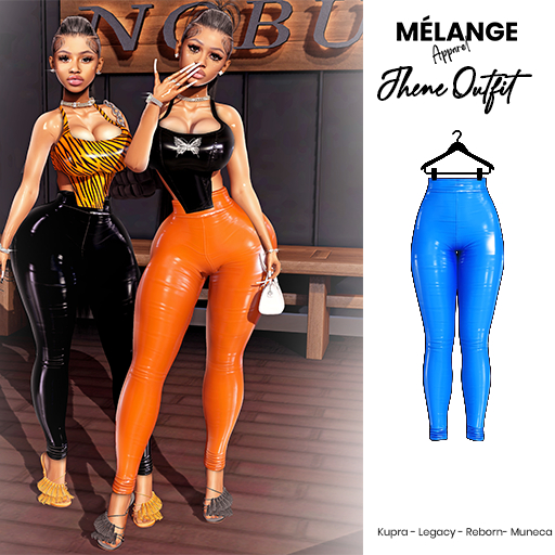 Melange: Jhene Pants [Blue]