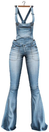 RIOT / Mercury Denim Overalls - Robin's Egg