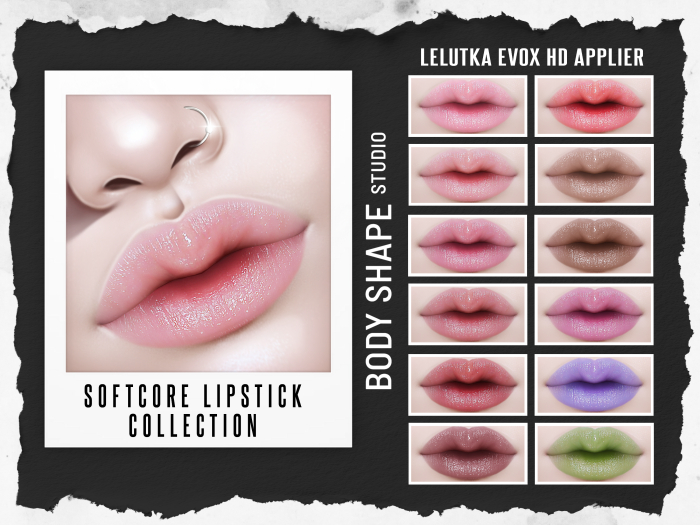 [B.S.S] SOFTCORE LIPSTICK COLLECTION [EVOX]