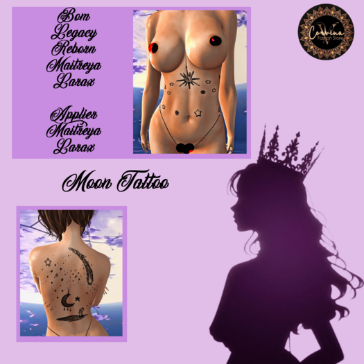 Moon Tattoo 