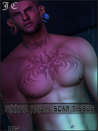 .:JC// Sinner Tribal Scar tissue