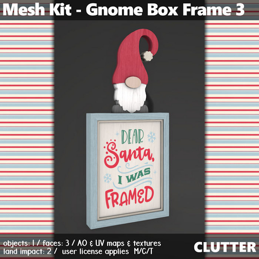 Clutter - Mesh Kit - Gnome Box Frame 3