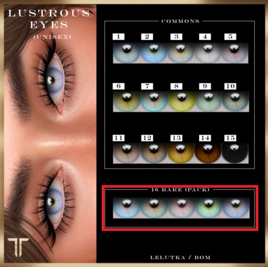 16.Lustrous Eyes RARE