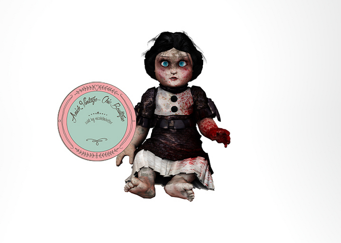 RO - The Doll Maker - Bloody Mary Doll