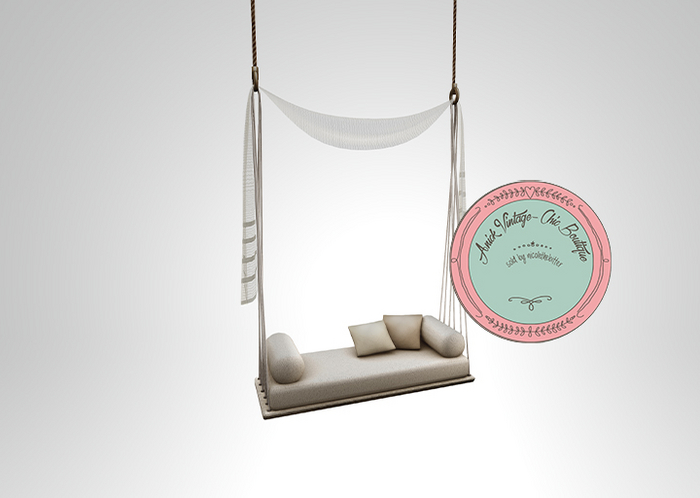 ROIRO - "OAZO" Swing sofa Ivory