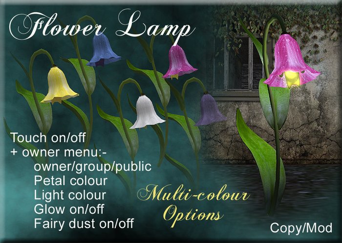 Flower Lamp (boxed) 1.0