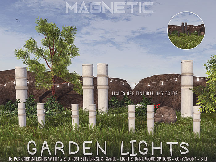 Magnetic - Garden Lights