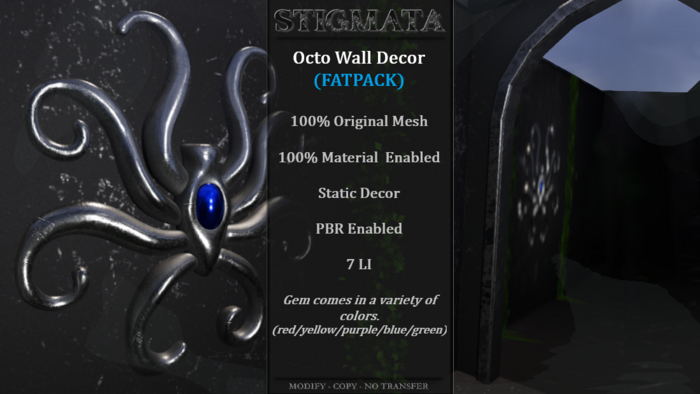 [S] - Octo Wall Decor - Add Me