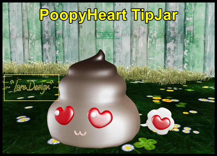 ~*LoreDesign*~ PoopyHeart TipJar