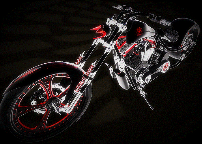 666 CHOPPER v-1 MOTORCYCLE