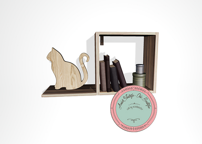 Izzie's - Cat Shelf B (light)