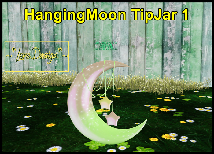 ~*LoreDesign*~ Hanging Moon TipJar 1