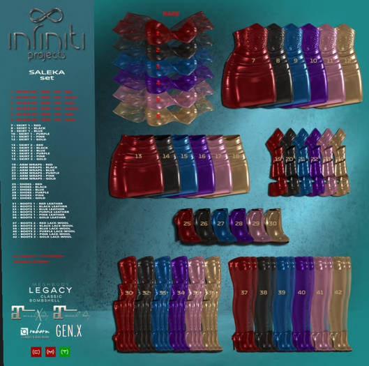 01 RARE Saleka TOP Red - IP -