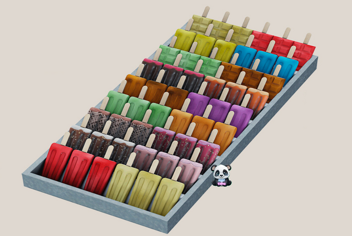 [IK] Summer is Coming - 17. Popsicles Tray - RARE