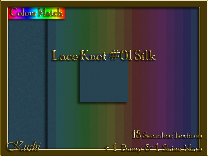 Lace Knot #01 SILK Texture Pack