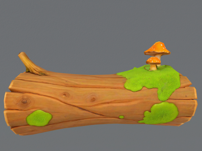 Mushroom Log FULL PERM