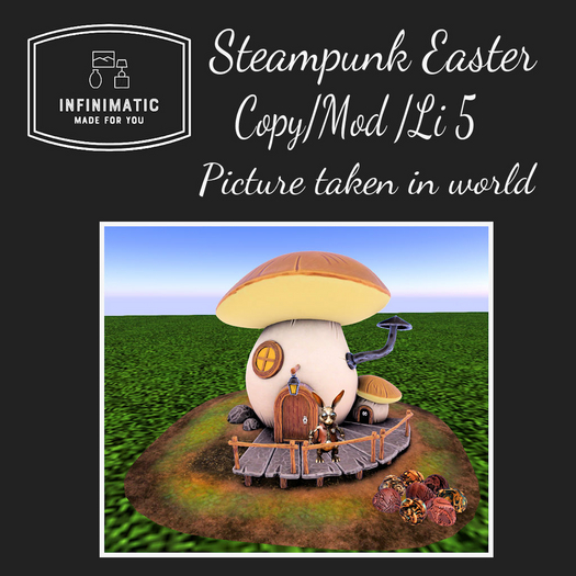 Steampunk easter bagged