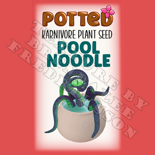 Potted: Karnivore Plant Seed: Pool Noodle (ACTUAL PLANT SEED)