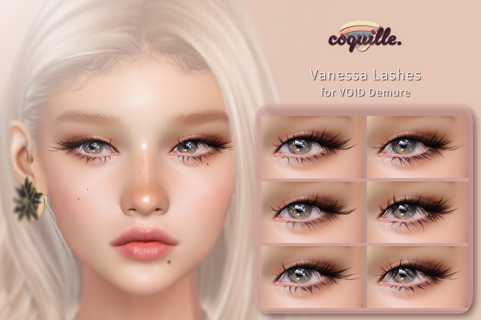 coquille. - Vanessa Lashes for VOID Demure