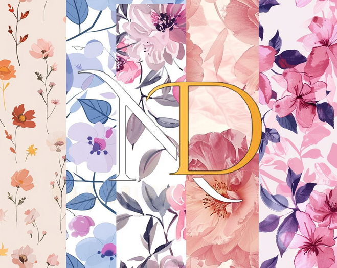 N&D HD Flower pattern Textures pack 2 - FULL PERM