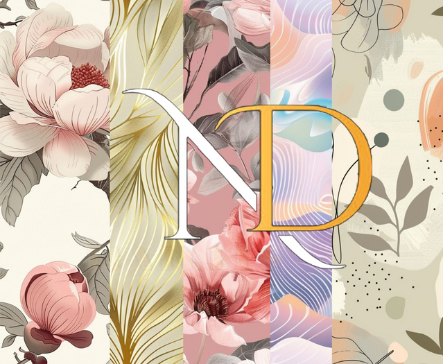 N&D HD Flower pattern Textures pack 9 - FULL PERM