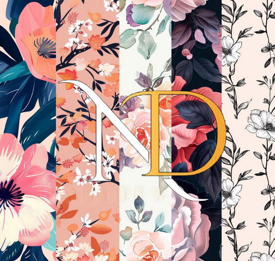 N&D HD Flower pattern Textures pack 11 - FULL PERM