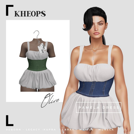 Kheops  /\ - PAMELA - DRESS - Olive