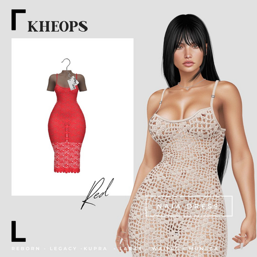Kheops  /\ - NAIA - DRESS - Red