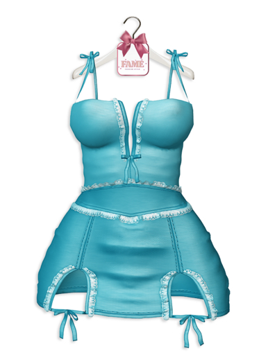 [FAME] Dress - Amanda / Turquoise