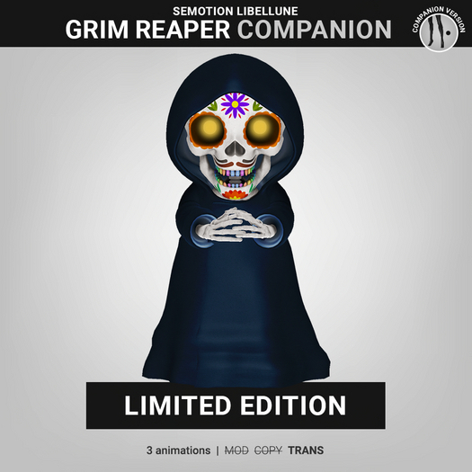SEmotion Libellune Grim Reaper Companion LIMITED