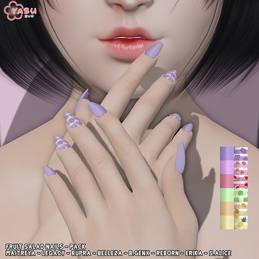 .:YASU:. UNP03 - Fruit Salad Nails