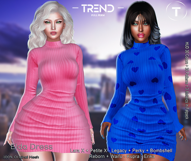 TREND Full Perm. Dress 01 - DEMO