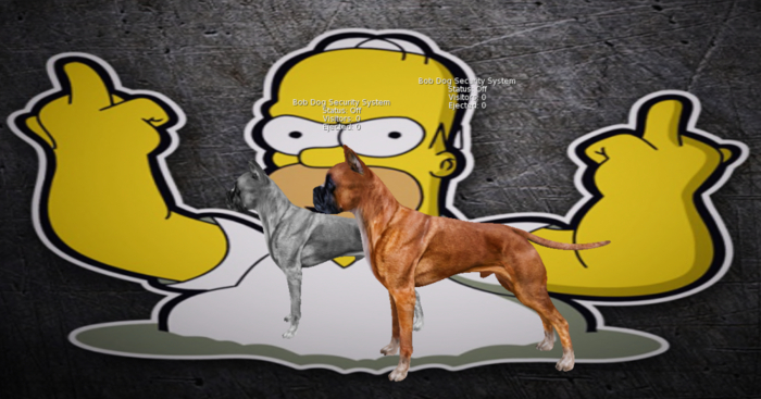 Security German Boxer Dog Fat Pack - Model Bob 1-2 - V 1.5