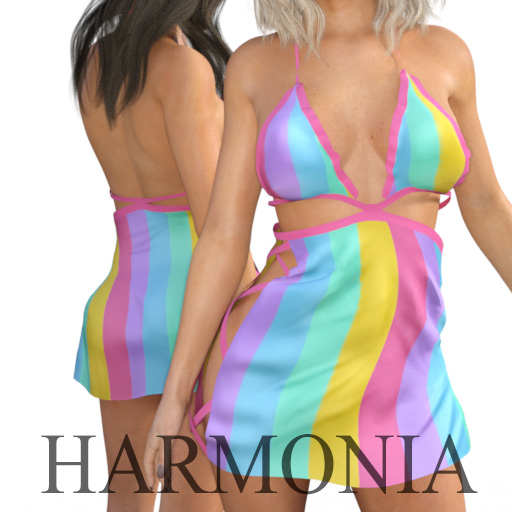 Rainbow Petite Dress