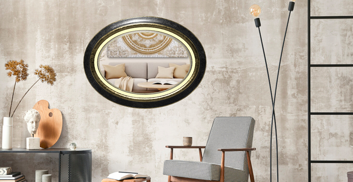 LBB - HIGH CLASS OVAL HALL PBR MIRROR
