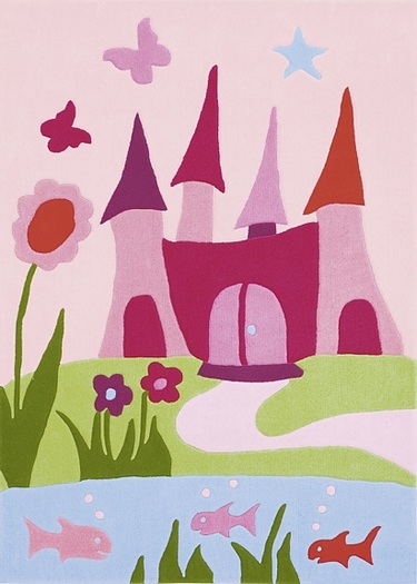 Princess Castle Kids Rug