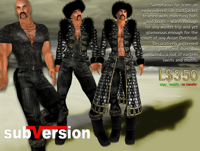 .~subVersion~. SILK ROAD KHAN - BLACK