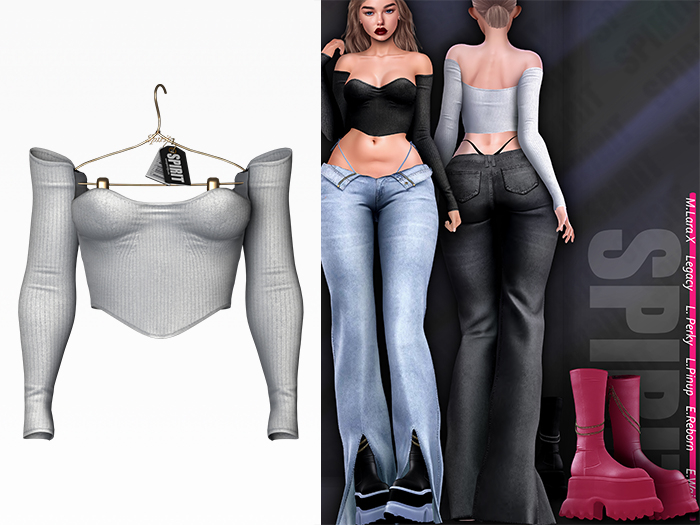 SPIRIT - Bekka top [WHITE]