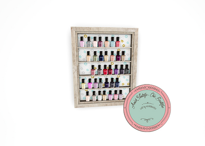 tarte. nail polish rack - splash