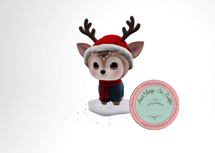 09 Bee Designs Christmas Baby Deers