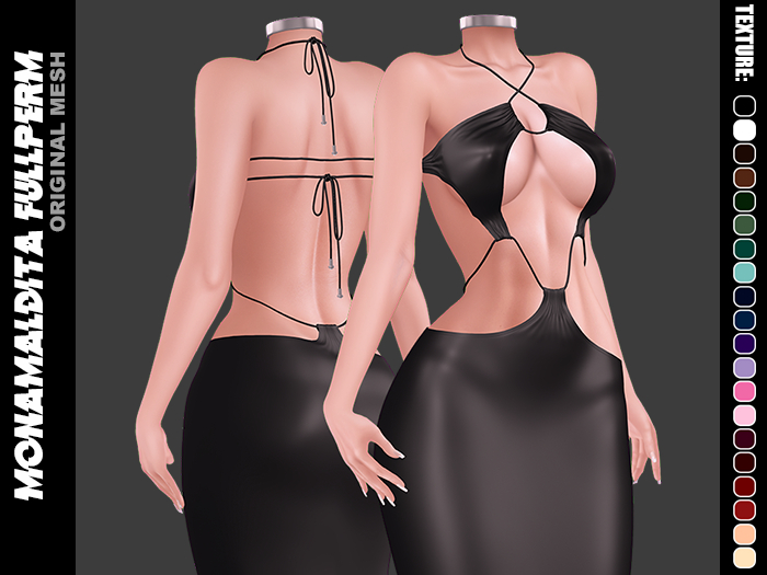178 - MONAMALDITA - Texture Silk - Dress 1 - 2