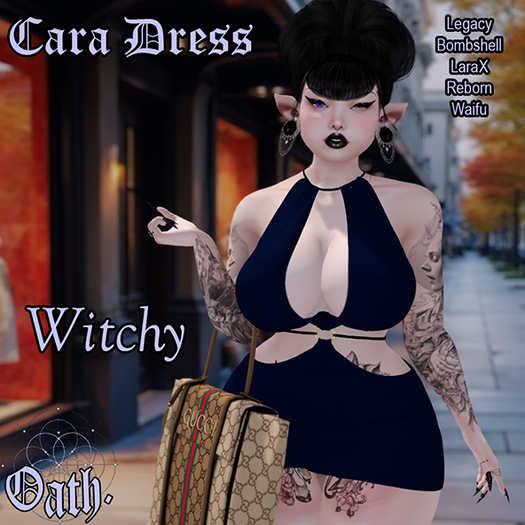 {Oath.} Cara Dress Witchy