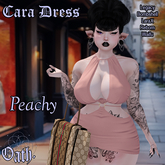 {Oath.} Cara Dress Peachy