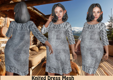 *Heart* - Gray Knited Dress