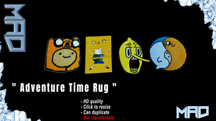 MAD Adventure time Rug FP