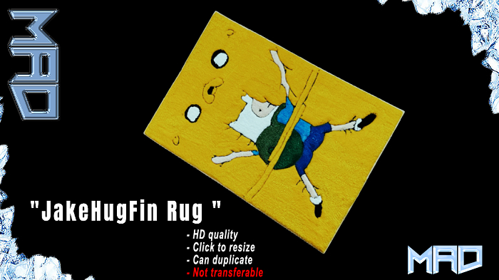 MAD JakeHugFinn Rug