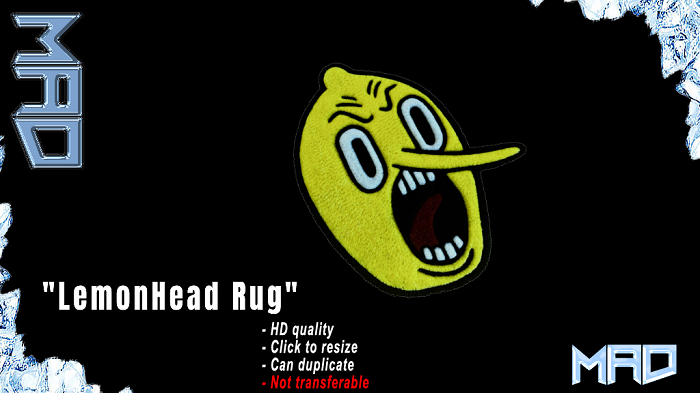 MAD Lemonhead Rug