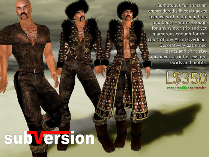.~subVersion~. SILK ROAD KHAN - BROWN