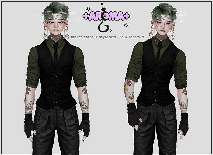 +Aroma+ - Oberon Shape & Stylecard. Zo & Legacy M