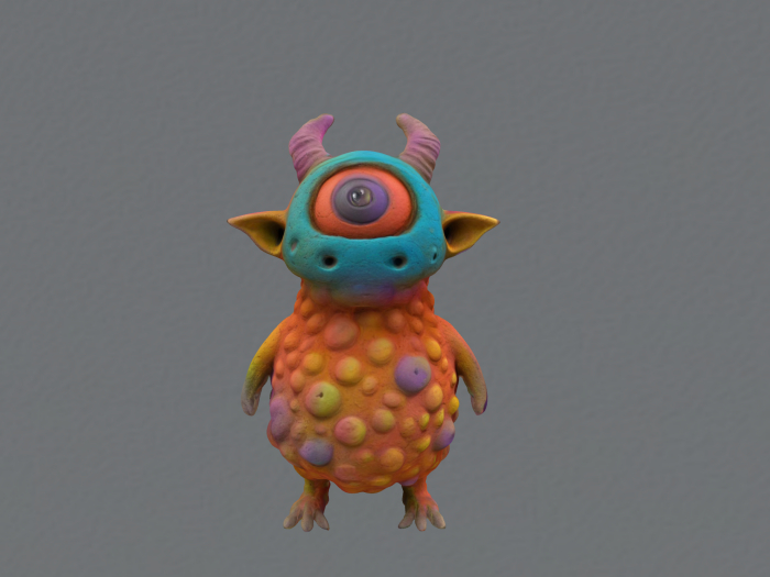 Rainbow Monster FULL PERM